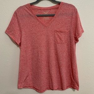 Faded Glory V-Neck Short Sleeve Shirt